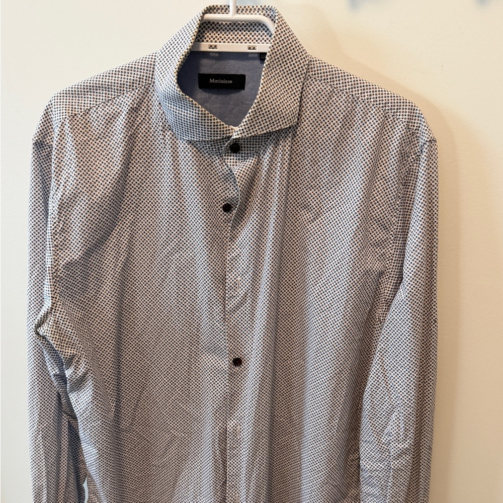 Men's Geometric Pattern Shirt
